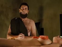 Una bomba dai capelli rossi tettona viene sbattuta da un giovane film porno gratis per adulti stallone